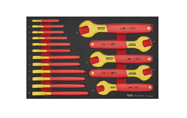 TENG 17PCE INSULATED SPANNER SET EVA3