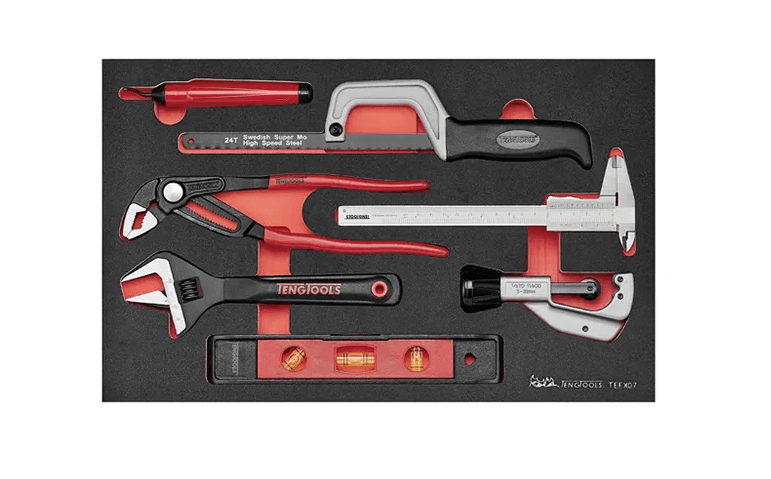 TENG 7PCE PLUMBING TOOL SET