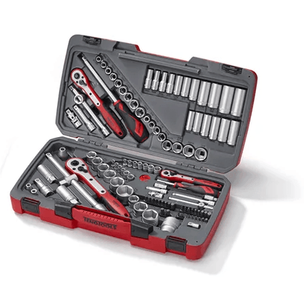 TENG 111PCE 1/4"-3/8"-1/2" DR. MM/AF SOCKET SET