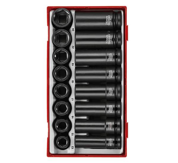 TENG 20PCE IMPACT SOCKET SET 1/2" DR. - TC-TRAY