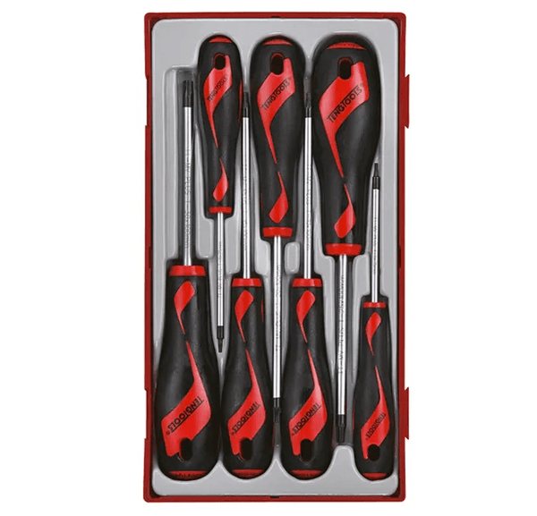 TENG 7PCE MD TX/TPX SCREWDRIVER SET - TC-TRAY
