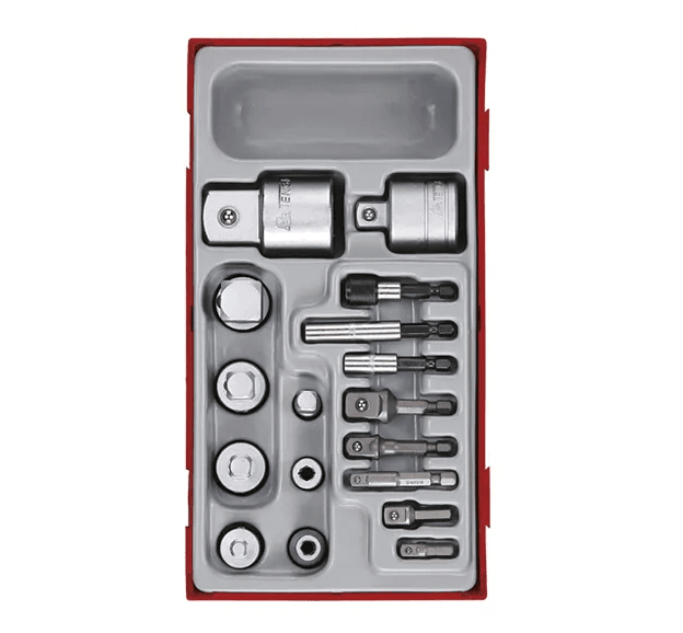 TENG 17PCE MULTI-DR. ADAPTOR SET - TC-TRAY