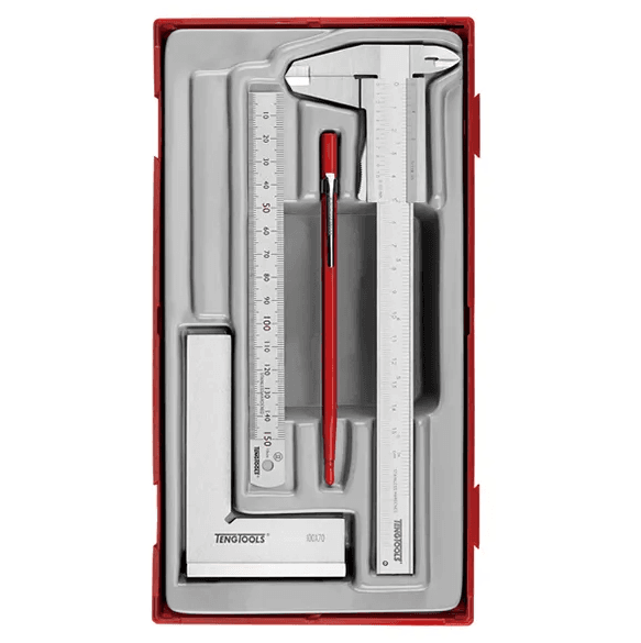 TENG 4PCE MEASURING TOOL SET (B) - TC-TRAY