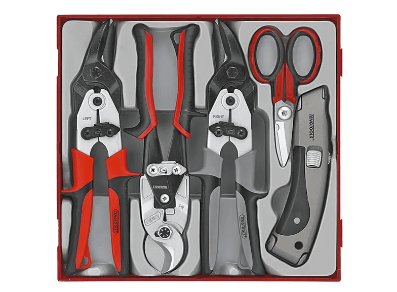 TENG 5PCE CUTTING TOOLS SET - TTD-TRAY