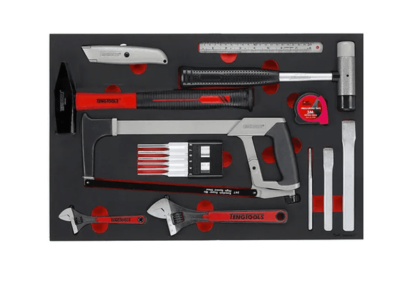 TENG 12PCE GENERAL TOOL SET (EVA)