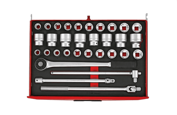 TENG 32PCE 3/4" DR. MM/AF SOCKET & ACC. SET (EVA)