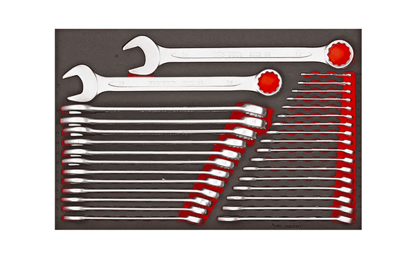 TENG 31PCE METRIC COMBINATION SPANNER SET (EVA)