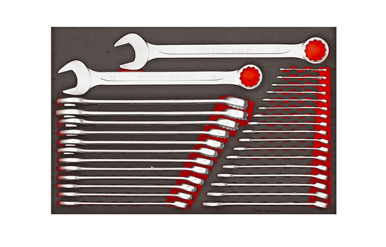 TENG 31PCE METRIC COMBINATION SPANNER SET (EVA)