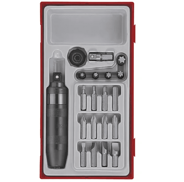 TENG 20PCE INDUSTRIAL IMPACT DRIVER SET - TC-TRAY