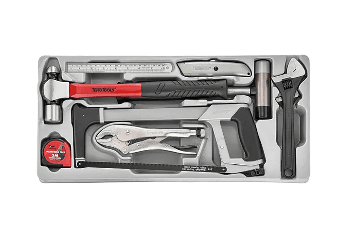 TENG 9PCE GENERAL HAND TOOL TRAY - PS-TRAY