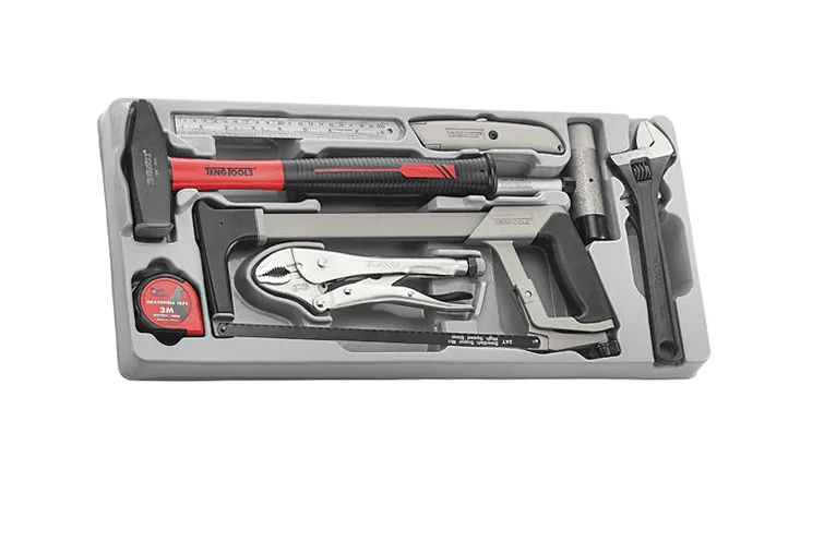 TENG 9PCE GENERAL HAND TOOL TRAY (ENG) - PS-TRAY
