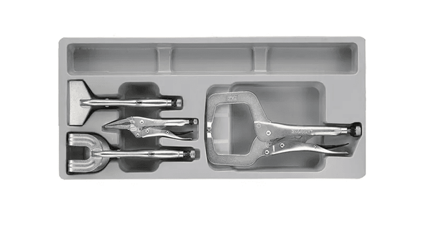 TENG 4PCE POWER GRIP WELDING PLIER SET - PS-TRAY