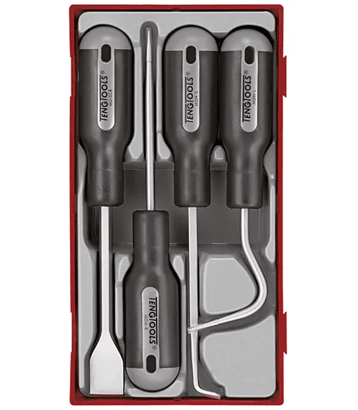 TENG 4PCE SCRAPER & REMOVER SET - TC-TRAY