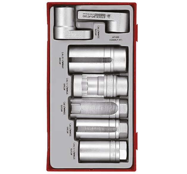 TENG 7PCE 3/8&1/2" DR. SPECIALIST SOCKET SET-TC-TRAY