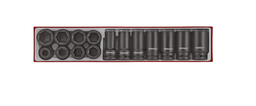 TENG 15PCE 3/4" DR. IMPACT REG & DEEP SOCKET SET - TTX-TRAY