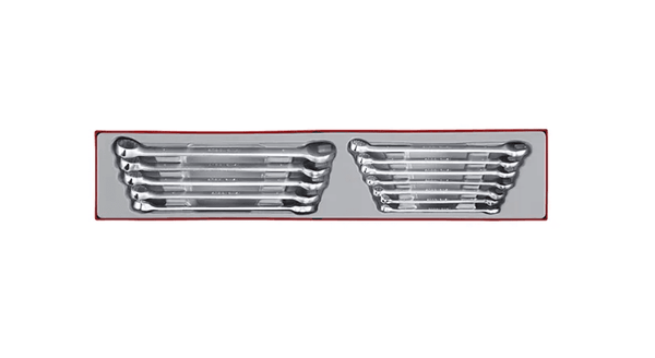 TENG 12PC COMBINATION LONG SPANNER SET 8-19MM - TTX-TRAY