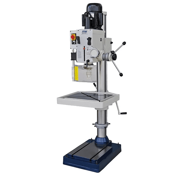 ITM GEARED HEAD DRILL, 4MT, 240V SINGLE PHASE