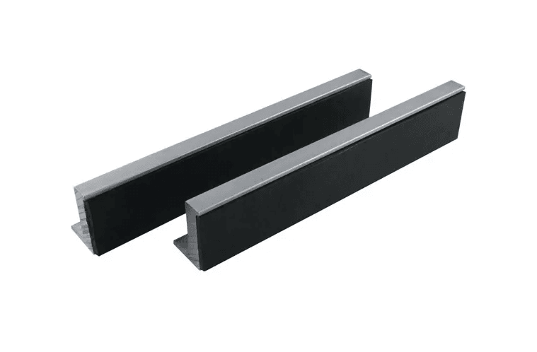 ITM SOFT VICE JAWS MAGNETIC, RUBBER FACE 125MM