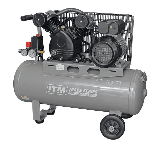 ITM TRADE SERIES AIR COMPRESSOR, BELT DRIVE, 2.2HP 50LTR FAD 170L/MIN