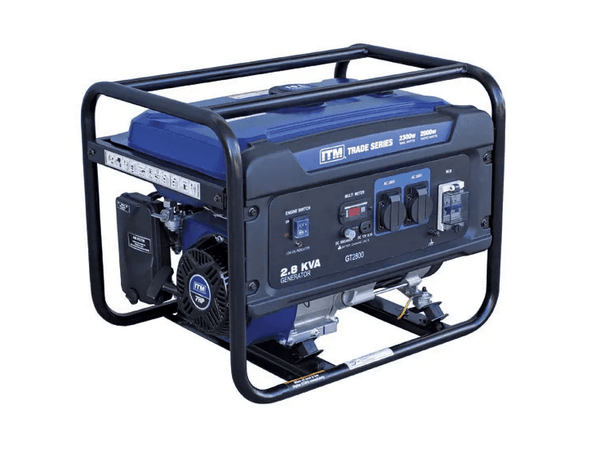 ITM 2.8KVA GENERATOR PETROL, 2300 WATT PEAK RECOIL START