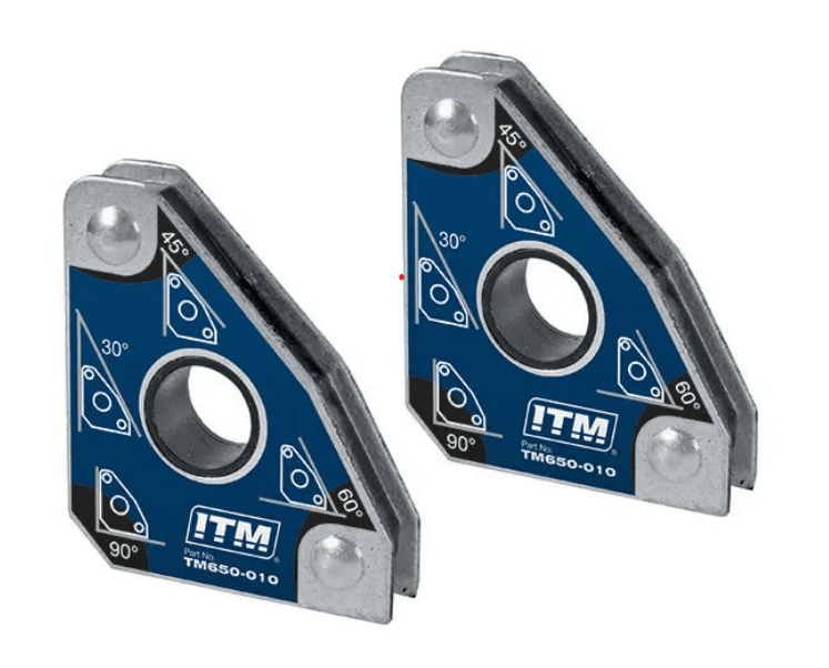 MULTI-ANGLE WELDING MAGNET, 15KGS FORCE, 60MM, 30°,45°,60°, 90°, 165°, POWERFUL NdFeB MAGNET