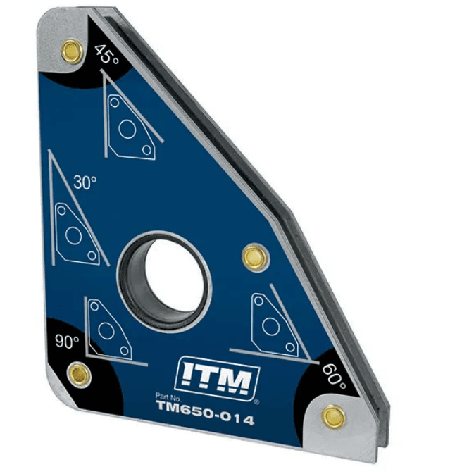 MULTI-ANGLE WELDING MAGNET, 55KGS FORCE, 150MM, 30°,45°,60°,90° &165°, POWERFUL NdFeB MAGNET