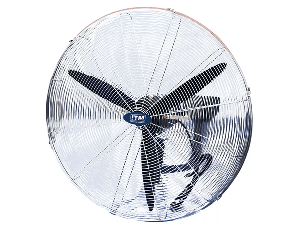 ITM INDUSTRIAL FAN, 30", 3 SPEED, OSCILLATING, WALL MOUNT