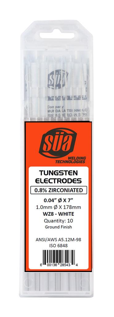 Tig Tungstens 0.8% Zirconiated