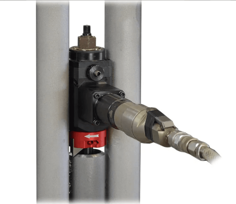 ITM PRO5 PIPE BEVELLER KIT, WITH PNEUMATIC MOTOR, CAP: 32MM ID - 114MM OD