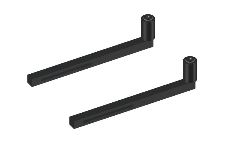 ITM WIDE ROLLER GUIDE ARM SET,  TO SUIT GECKO WELDING CARRIAGE