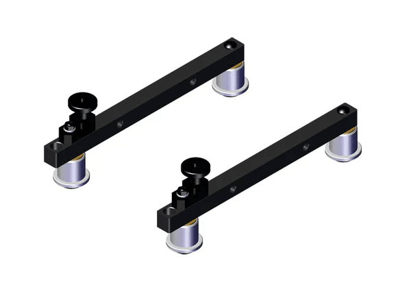 ITM ROLLER GUIDE ARM SET, FOR FLEXIBLE TRACKWAY TO SUIT GECKO WELDING CARRIAGE